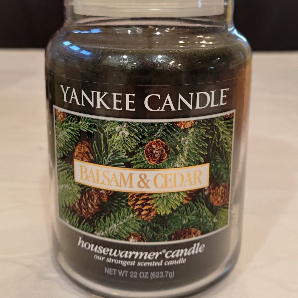 Yankee Candle Lg Jar  Balsam & Cedar
